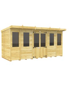 14ft x 7ft Pent Summer House