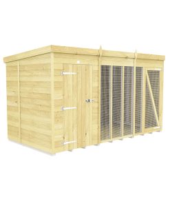 12ft X 6ft Dog Kennel and Run Full Height