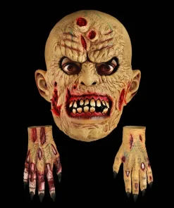 11944 Latex Zombie Mask With Hands