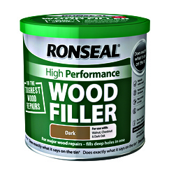 Ronseal High Performance Wood Filler Dark 550g