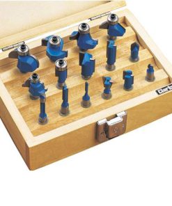 Clarke CHT362 – 15 Pc Router Bit Set (¼” Shank)