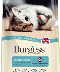 Burgess Kitten Complete British Chicken 1.5KG