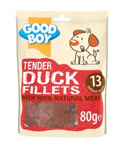 Good Boy Tender Duck Fillets 80G