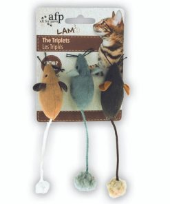 MOUSE CAT TOYS 3PK