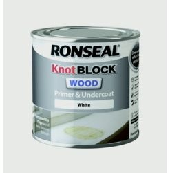 Ronseal Knot Block Primer & Undercoat White 250ml