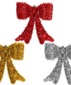 502152 Tinsel Door Bow