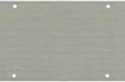 Kickplate 780x200mm Radius Corners Stainless Steel (EACH)