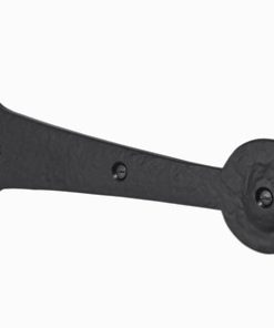 Old Hill Ironworks Tudor Hinge Front Black Antique