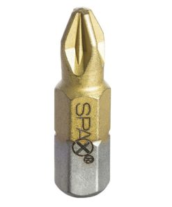 IRWIN Pozi Bit 25mm Size PZ2 Titanium (EACH)