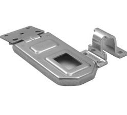 ABUS 140/120 Diskus Hasp & Staple 120mm ZP (EACH)