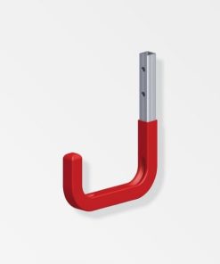 ALFER Wall Hook Covered 80x120mm Aluminium (EACH)