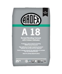 ARDEX A 18 Screed Bonding Cement with Colour Indicator Green 25kg