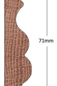 Dado 71x18mm (METRE)