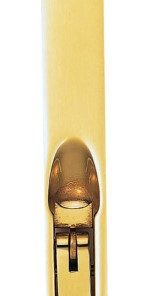 CARLISLE BRASS AA80 Lever Action Flush Bolt 150x20mm Polished Brass (EACH)