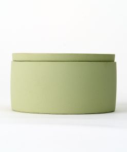 50cl Green Concrete Jar with Lid