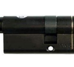 VIER V5EP70CTBKE Euro Cylinder & Turn 70mm Black (EACH)