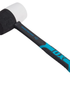 Ox Trade Combination Rubber Mallet (white and black) 24oz or 16oz