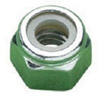 Nut Hexagonal Nylon Locking M5 Zinc Plated (EACH)