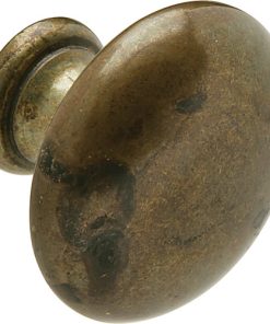 HAFELE 122.49.110 Carton Knob 40mm Antique Brass (EACH)