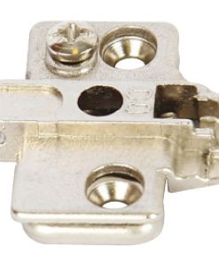 HAFELE 322.85.752 Mount Plate Cruciform 2mm Screw Fix NP (HINGE)