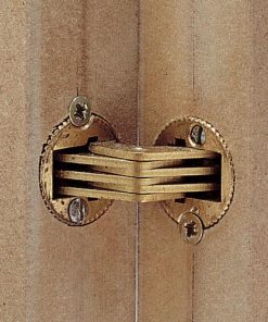 HAFELE 341.22.506 Zysa Concealed Hinge 180deg 10mm Matt Brass (HINGE)