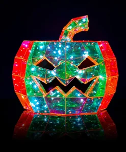 HL248980 30cm Dream Light Pumpkin with White LEDs