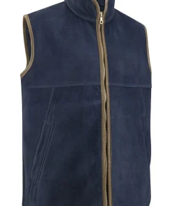 HOGGS OF FIFE STENTON FLEECE GILET NAVY