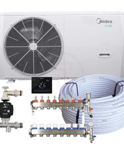 120.0m² 8kW Heatpump & Underfloor Heating System