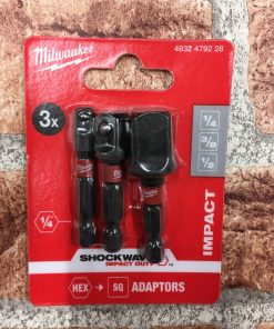 Milwaukee Socket Adapter Set