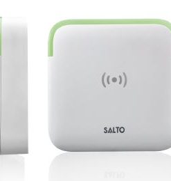 SALTO WRDM0S4W Design Xs Mifare DesFire BLE Sq Reader White (EACH)