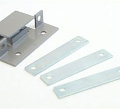 EXIDOR 15000250 Box Strike (Dbl Door Fl Frame) Silver (EACH)