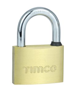 TIMCO Brass Padlock 60mm