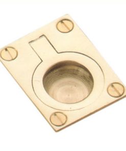 SAMUEL HEATH +P1716-A-PB Flush Ring Rectangular 29x38mm PB (EACH)