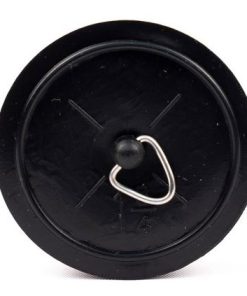 Plastic Sink Plug 1 3/4 Black (EACH)