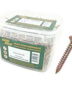 Superdrive Pozi CSK Screw 4.0x50mm Pk640 YZ (PK 640)