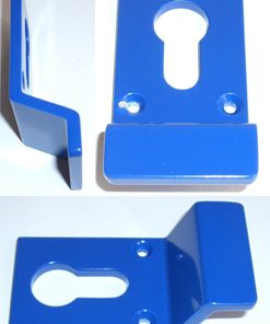 Cylinder Pull Euro 80x41mm Mid Blue (EACH)