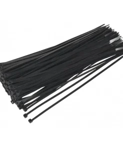 UB200C-B Black Hellermann Cable Tie 200×4.6mm