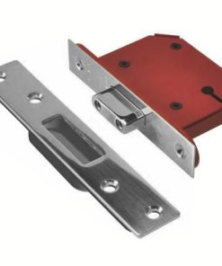 UNION J2100S-SC-2.5 5L Strongbolt Mortice Deadlock BS 68mm SS (EACH)