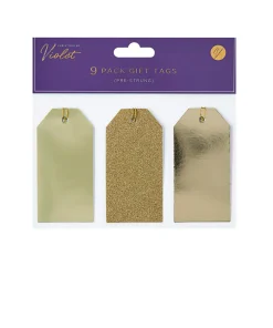 XBV-GD-9GGT-1 Pack of 9 Gold Tags