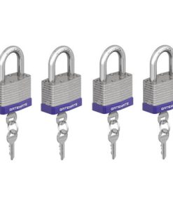 GM Laminated Padlock | Keyed Alike Steel | 50mm
