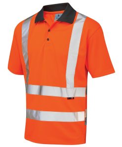 Hi-Visibility Coolviz Polo Shirt Orange