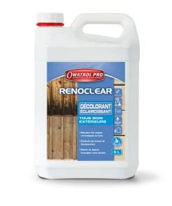 Owatrol Renoclear, Bleaching Agent For Cleaning And Brightening Wood