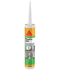 Sika Plastix 22A Premium Grade Silicone Sealant 300ml