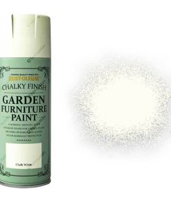 Rust-Oleum Chalk White Matt Garden Furniture Spray Paint 400ml